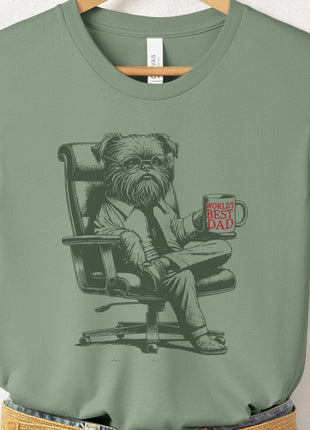 Brussels Griffon Griff World's Best Dad Mug T-Shirt