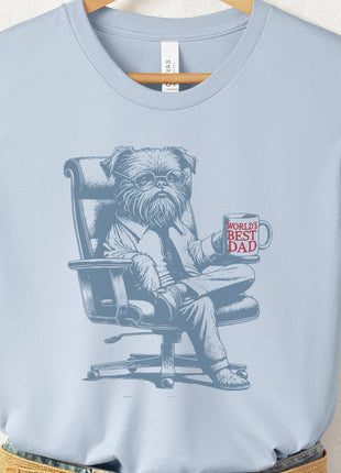 Brussels Griffon Griff World's Best Dad Mug T-Shirt