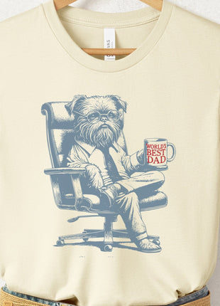 Brussels Griffon Griff World's Best Dad Mug T-Shirt