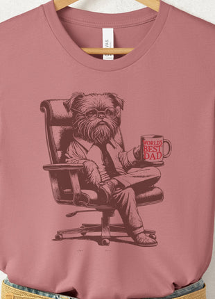 Brussels Griffon Griff World's Best Dad Mug T-Shirt