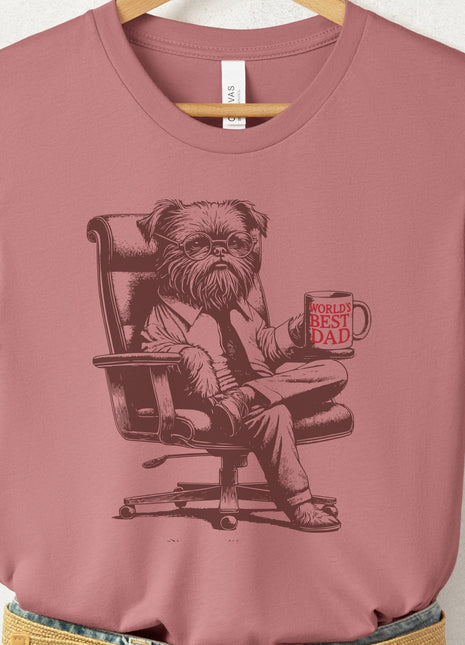 Brussels Griffon Griff World's Best Dad Mug T-Shirt