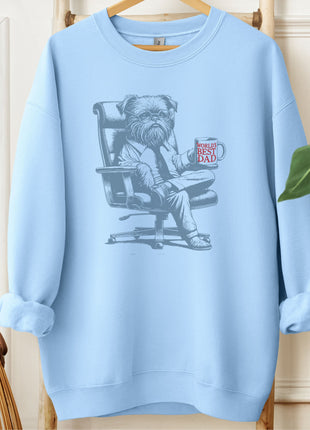 Brussels Griffon Griff World's Best Dad Mug Sweatshirt