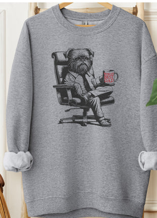 Brussels Griffon Griff World's Best Dad Mug Sweatshirt