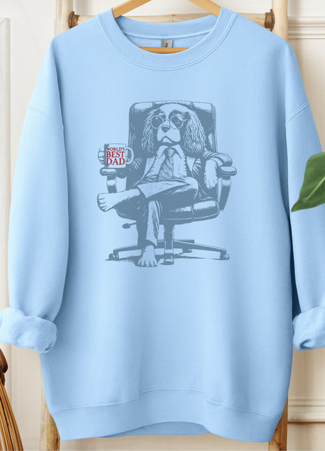 Cavalier King Charles Spaniel World's Best Dad Mug Sweatshirt