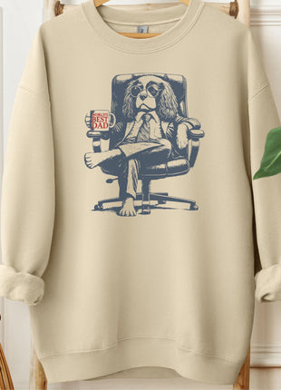 Cavalier King Charles Spaniel World's Best Dad Mug Sweatshirt