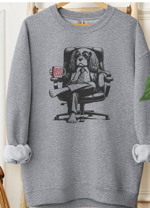 Cavalier King Charles Spaniel World's Best Dad Mug Sweatshirt