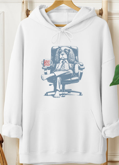 Cavalier King Charles Spaniel World's Best Dad Mug Hoodie