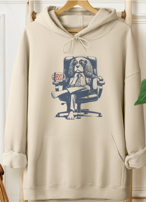Cavalier King Charles Spaniel World's Best Dad Mug Hoodie