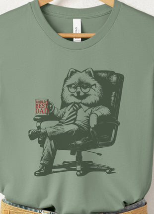 Pomeranian World's Best Dad Mug T-Shirt