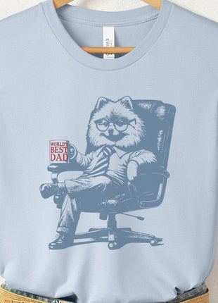 Pomeranian World's Best Dad Mug T-Shirt
