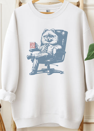Pomeranian World's Best Dad Mug Sweatshirt