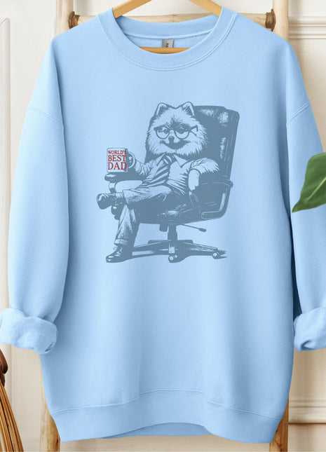 Pomeranian World's Best Dad Mug Sweatshirt