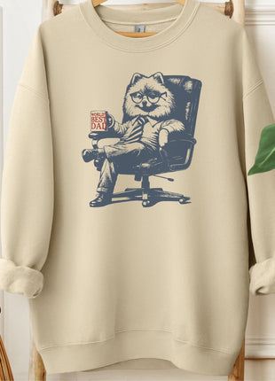 Pomeranian World's Best Dad Mug Sweatshirt