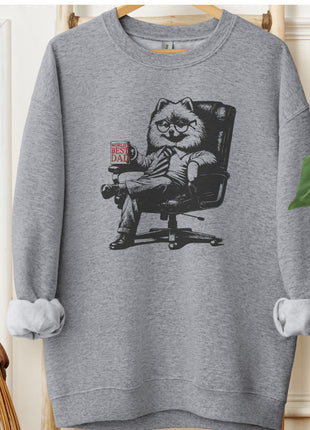 Pomeranian World's Best Dad Mug Sweatshirt
