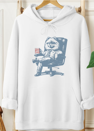 Pomeranian World's Best Dad Mug Hoodie