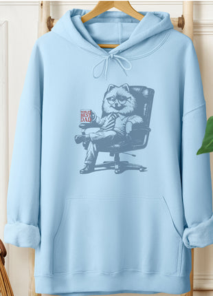 Pomeranian World's Best Dad Mug Hoodie