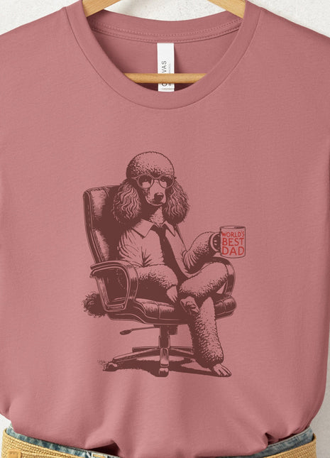 Poodle World's Best Dad Mug T-Shirt