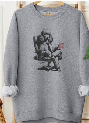 Poodle World's Best Dad Mug Sweatshirt