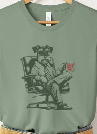Schnauzer World's Best Dad Mug T-Shirt