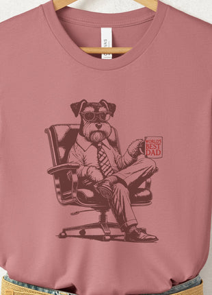 Schnauzer World's Best Dad Mug T-Shirt