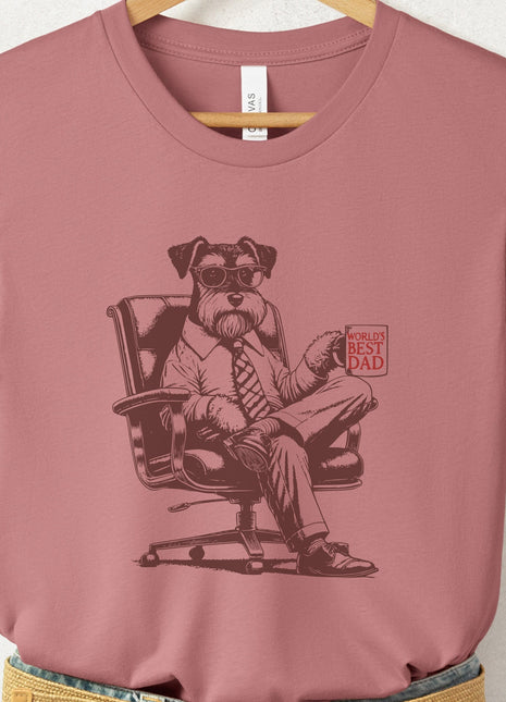 Schnauzer World's Best Dad Mug T-Shirt