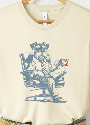 Schnauzer World's Best Dad Mug T-Shirt