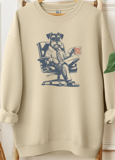 Schnauzer World's Best Dad Mug Sweatshirt
