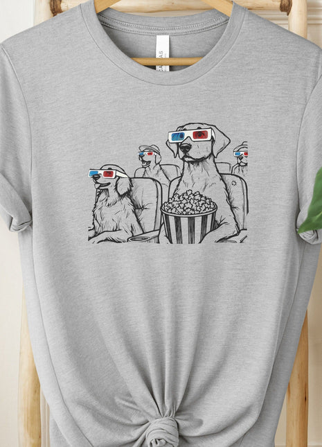 3-D Movie Dogs Cinema T-Shirt