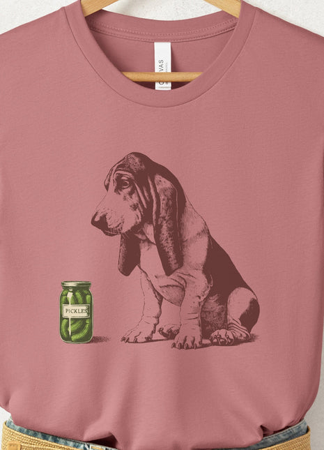 Basset Hound Pickles T-Shirt