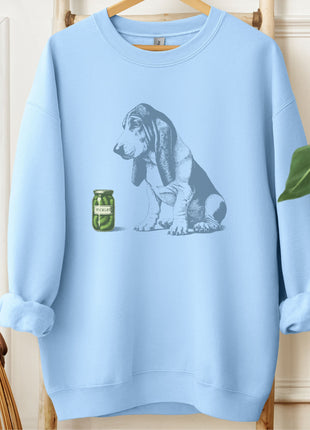Basset Hound Pickles Sweatshirt