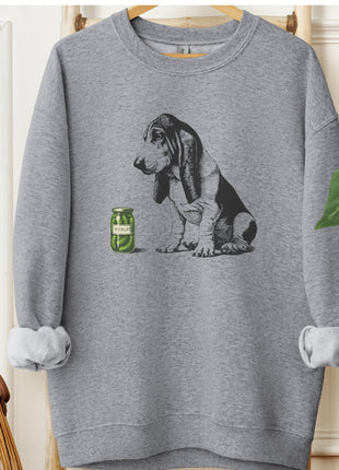 Basset Hound Pickles Sweatshirt