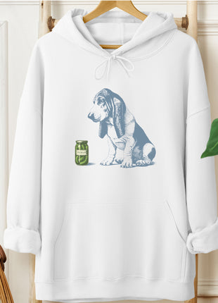 Basset Hound Pickles Hoodie