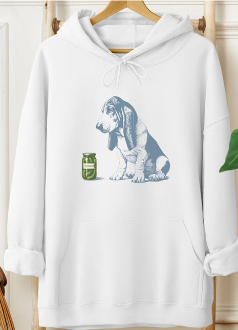 Basset Hound Pickles Hoodie