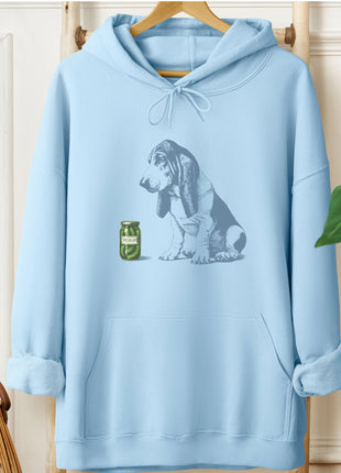 Basset Hound Pickles Hoodie