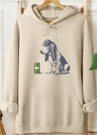 Basset Hound Pickles Hoodie