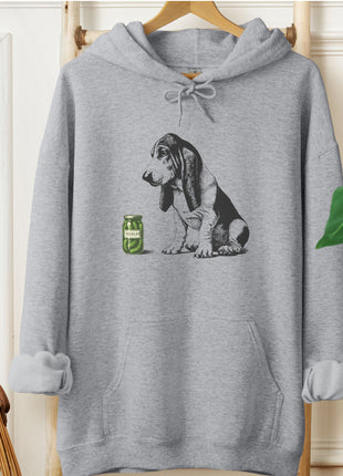 Basset Hound Pickles Hoodie