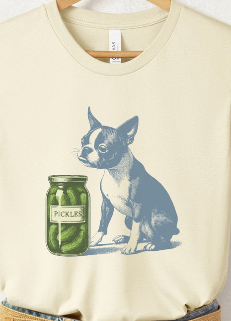 Boston Terrier Pickles T-Shirt