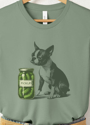 Boston Terrier Pickles T-Shirt