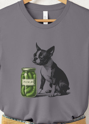Boston Terrier Pickles T-Shirt