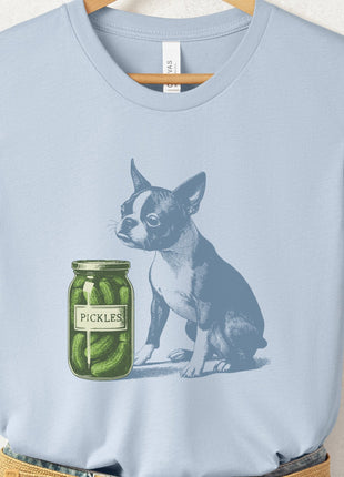 Boston Terrier Pickles T-Shirt