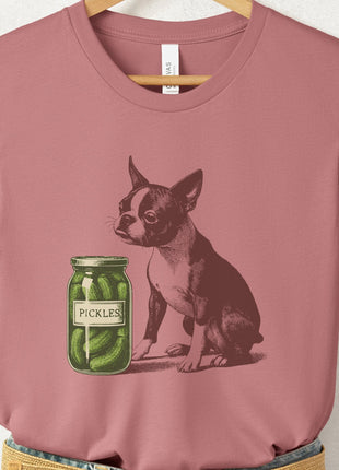 Boston Terrier Pickles T-Shirt