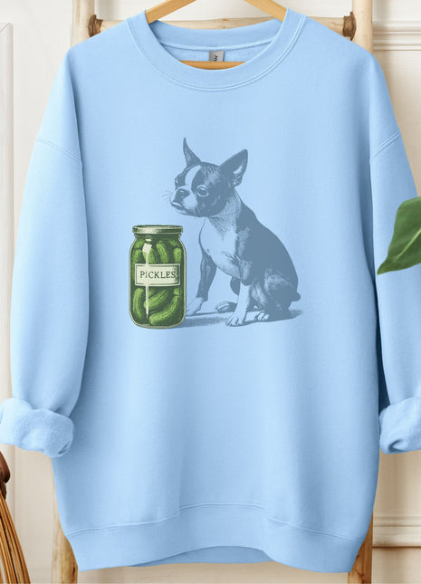 Boston Terrier Pickles Sweatshirt