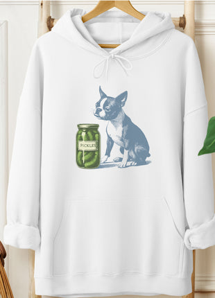 Boston Terrier Pickles Hoodie