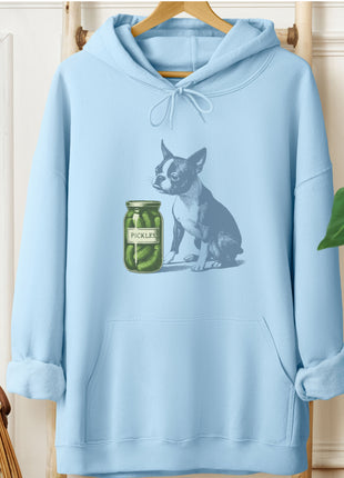 Boston Terrier Pickles Hoodie