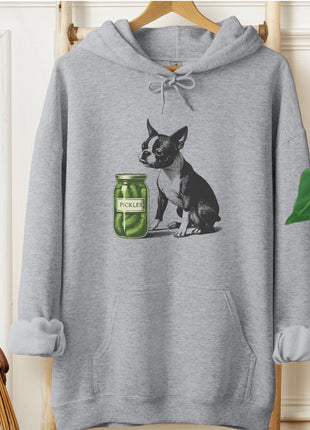 Boston Terrier Pickles Hoodie