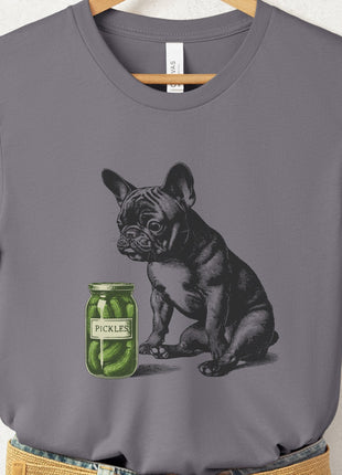 French Bulldog Frenchie Pickles T-Shirt