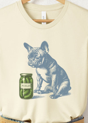 French Bulldog Frenchie Pickles T-Shirt
