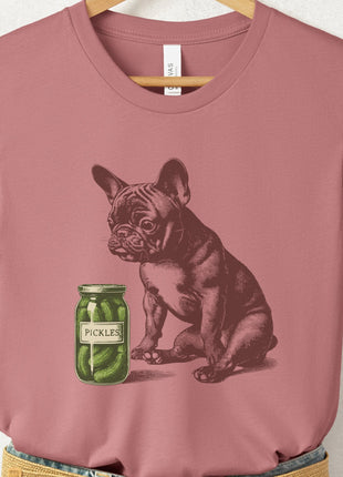 French Bulldog Frenchie Pickles T-Shirt
