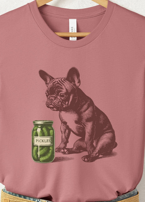 French Bulldog Frenchie Pickles T-Shirt