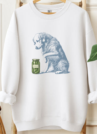 Golden Retriever Pickles Sweatshirt
